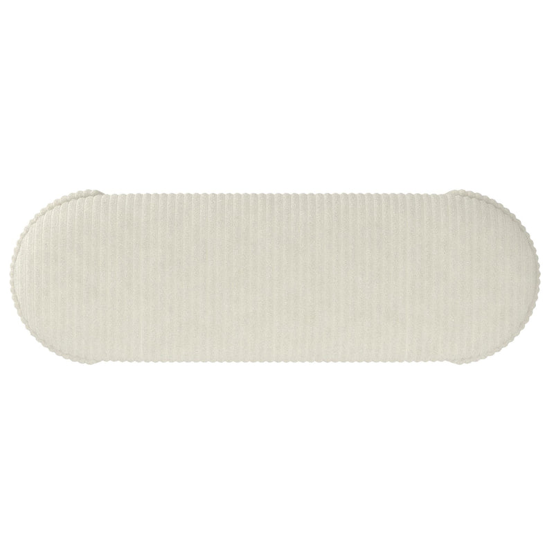 !nspire Cybil 402-901IV Storage Ottoman - Ivory IMAGE 7
