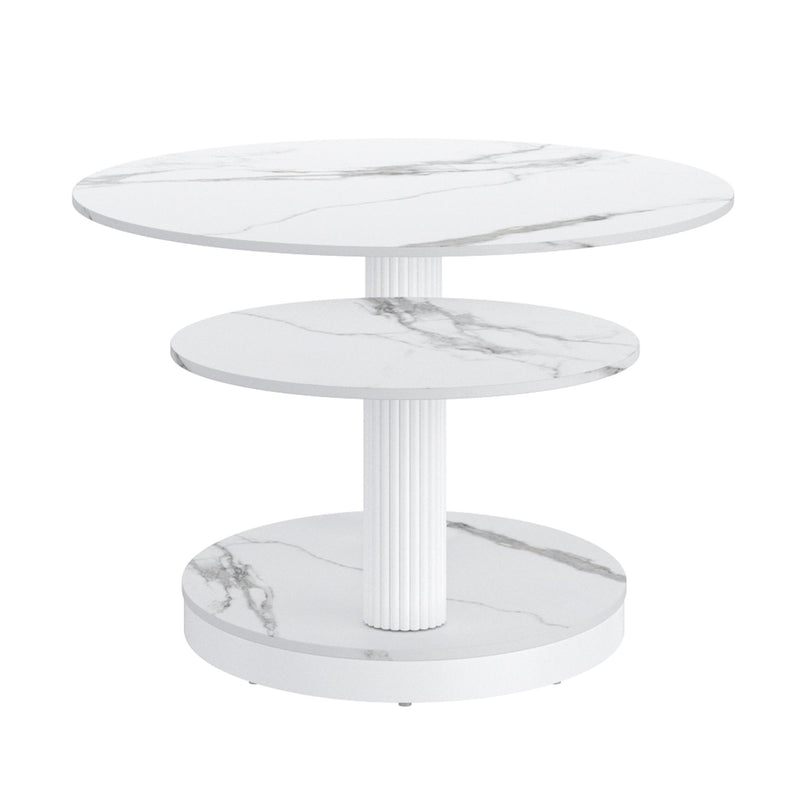 !nspire Elara 301-198WT Coffee Table - White IMAGE 4
