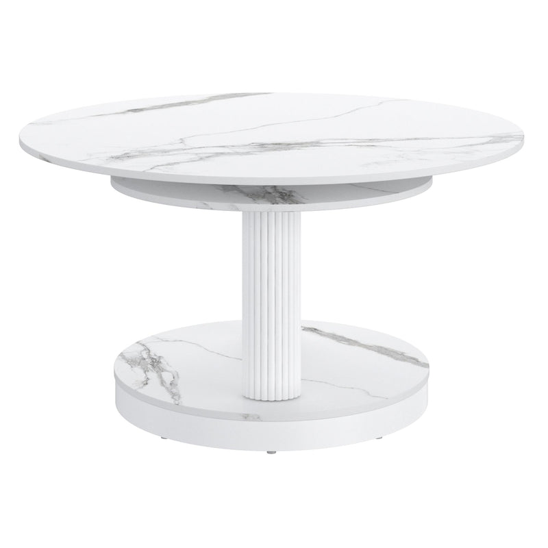 !nspire Elara 301-198WT Coffee Table - White IMAGE 7