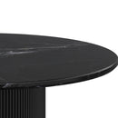 !nspire Jilsa 201-551BLK Round Dining Table - Black IMAGE 3