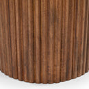 !nspire Jilsa/Amara 207-551WAL_933BG 5 pc Dining Set - Walnut & White Table with Beige Chair IMAGE 6