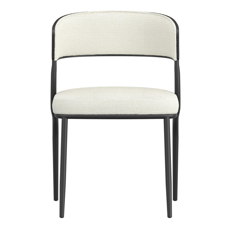 !nspire Jilsa/Kazan 207-551BLK_904IV 5 pc Dining Set - Black Table with Ivory & Black Chair IMAGE 10