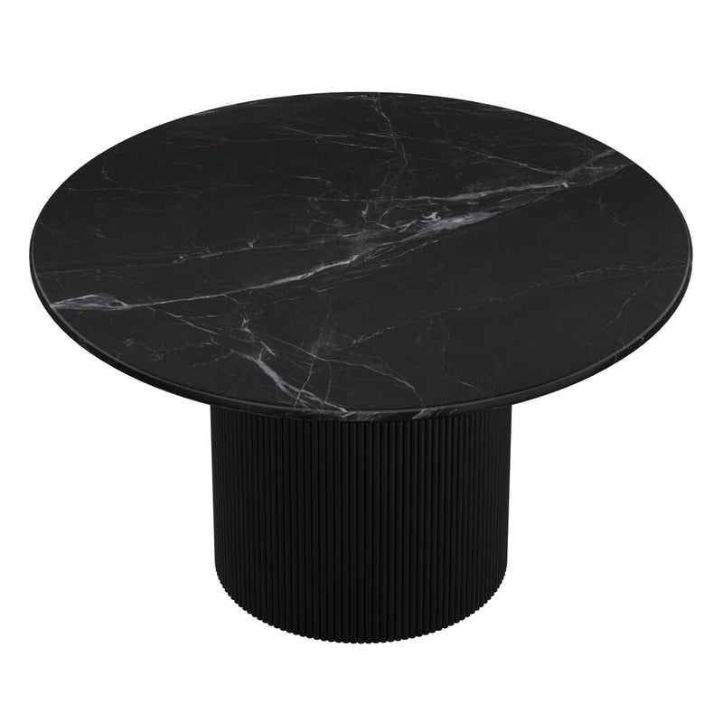 !nspire Jilsa/Kazan 207-551BLK_904IV 5 pc Dining Set - Black Table with Ivory & Black Chair IMAGE 4