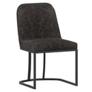 !nspire Julius/Dario 207-111WT_271CH 7 pc Dining Set - White Table with Charcoal Chair IMAGE 7