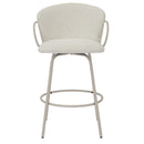 !nspire Kalani 203-995BG 26" Counter Stool w/Swivel - Beige IMAGE 5