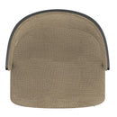 !nspire Kazan 202-904DKB Dining Chair - Dark Beige Performance Fabric & Black Metal IMAGE 6