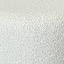 !nspire Kiraz 402-839IV_BK Round Ottoman - Ivory & Black IMAGE 7