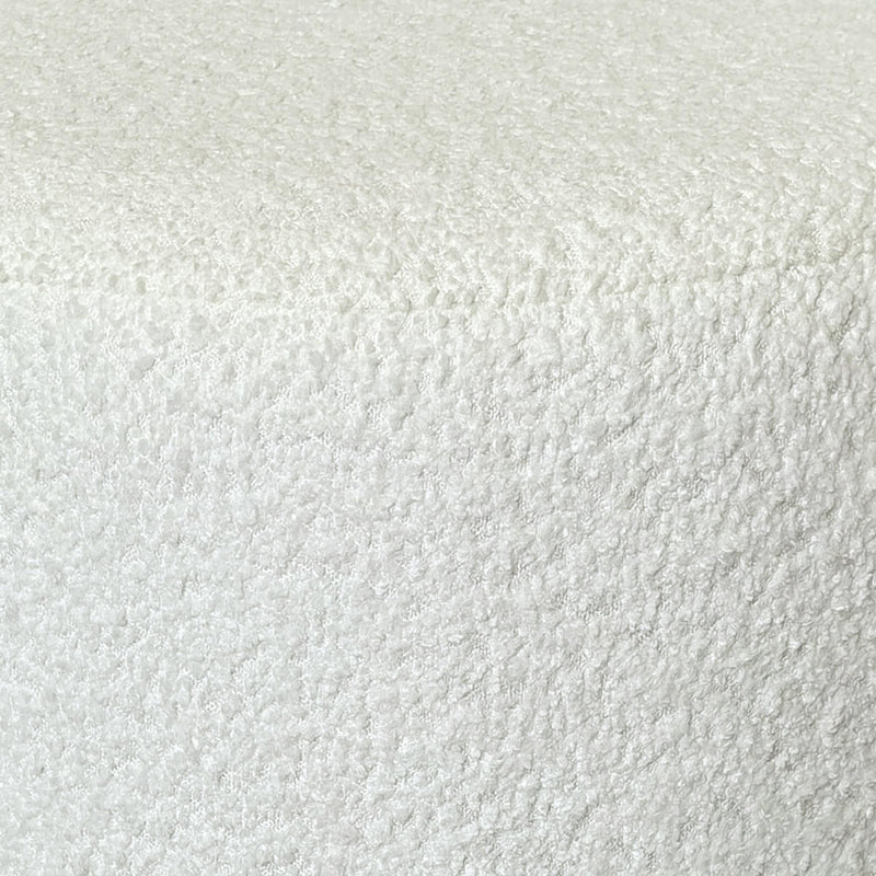 !nspire Kiraz 402-839IV_BK Round Ottoman - Ivory & Black IMAGE 7
