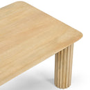 !nspire Sangra 201-751NATLG 79" Large Rectangular Dining Table - Natural IMAGE 6