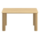 !nspire Sangra 201-751NATSM 59" Small Rectangular Dining Table - Natural IMAGE 5