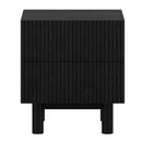 !nspire Sangra 501-751DR_BLK 2 Drawer Accent Table - Black IMAGE 5