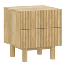 !nspire Sangra 501-751DR_NAT 2 Drawer Accent Table - Natural IMAGE 1