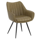 !nspire Sangra/Talon 207-751NATLG_139MS 6 pc Dining Set - Natural Table and Bench with Moss Chair IMAGE 6