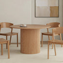 Worldwide Home Furnishings Tovas 201-782NAT Round Dining Table - Natural IMAGE 2