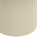 Worldwide Home Furnishings Tovas/Amara 207-782IV_933BG 5 pc Dining Set - Ivory Table with Beige Chair IMAGE 5