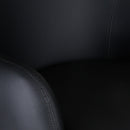 Worldwide Home Furnishings Tovas/Caprese 207-782BLK_269BLK 5 pc Dining Set - Black Table with Black Chair IMAGE 10