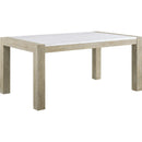  Crown Mark Hazel 1321T-3866 Genuine Marble Dining Table IMAGE 1