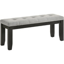  Crown Mark Bardstown 2152LG-BENCH Bench - Light Grey IMAGE 1