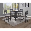  Crown Mark Guthrie 2711T-54 Round Counter Height Dining Table with Lazy Suzan IMAGE 2