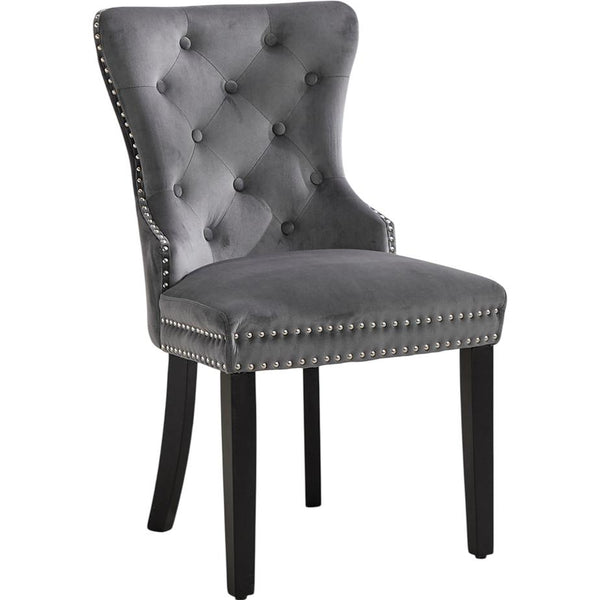  IFDC C-1225 Dining Chair - Grey IMAGE 1