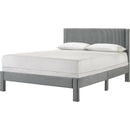  Crown Mark Lucia 5097LG-Q Queen Bed - Light Grey IMAGE 1