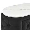  Crown Mark Natalia 5115BK-2 2-Drawer Nightstand - Black IMAGE 6