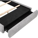  Crown Mark Reverie 5116PW-K King Bed with Storage - Pewter IMAGE 4