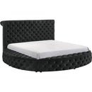  Crown Mark Brigitte 5202BK-Q Queen Bed - Black IMAGE 1