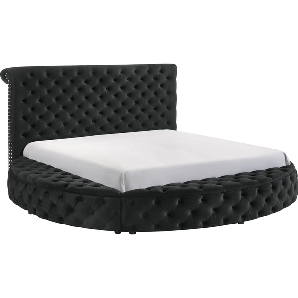  Crown Mark Brigitte 5202BK-Q Queen Bed - Black IMAGE 1
