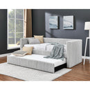  Crown Mark Hailey 5339LG Daybed - Light Grey IMAGE 2