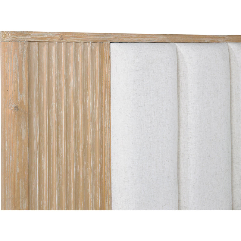  Crown Mark Kara B1450-K King Bed - Cerused Natural IMAGE 5