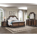  Crown Mark Stanley B1610-Q Queen Bed - Coffee Brown IMAGE 4