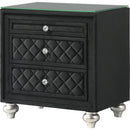  Crown Mark Cameo B2180-2 Nightstand - Black IMAGE 1