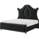 Crown Mark Cameo B2180-K King Bed - Black IMAGE 1