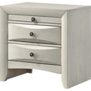  Crown Mark Emily B4255-2 Nightstand - White IMAGE 1