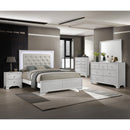  Crown Mark Lyssa B4312-Q Queen Bed with LED - Oat/Frost IMAGE 3
