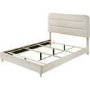  Crown Mark Nyomi B4900-K King Bed - White IMAGE 2