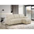  IFDC IF-9026 Reversible Chaise - Creme IMAGE 2