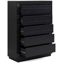 Millennium Londer B768-46 Five Drawer Chest IMAGE 2