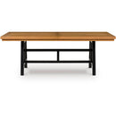  Signature Design by Ashley Galliden D841-55 Rectangular Dining Room Extension Table IMAGE 3