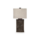 Signature Design by Ashley Heathbury L235964 Paper Table Lamp IMAGE 1
