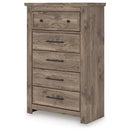  Signature Design by Ashley Rusticott PCB2260-46 Five Drawer Chest IMAGE 4