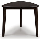  Signature Design by Ashley Mallenette PCD607-16 Triangle Dining Room Table IMAGE 2
