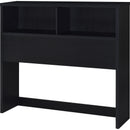  Coaster Furniture Westpark 315851F 49-inch Full Bookcase Headboard - Black IMAGE 4