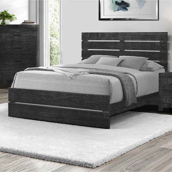  Monarch I 5205Q Queen Bed - Graphite Grey IMAGE 1