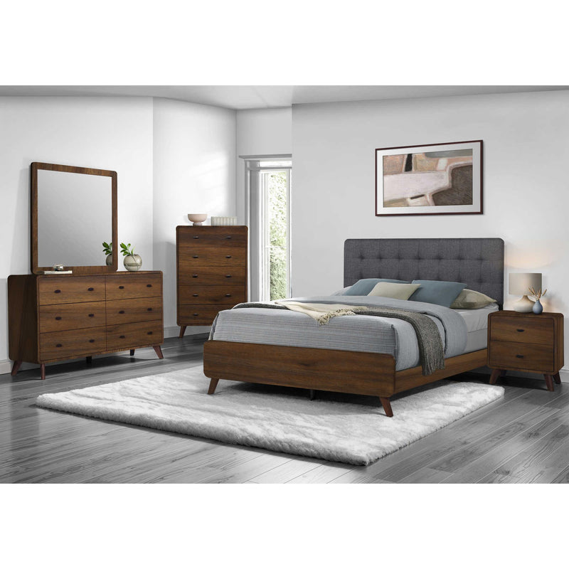  Monarch I 5233 Nightstand - Walnut IMAGE 2
