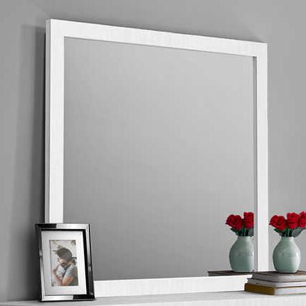  Monarch I 5242 Dresser Mirror - White IMAGE 1