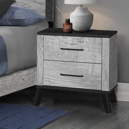  Monarch I 5253 Nightstand - Grey Reclaimed/Graphite IMAGE 1