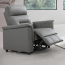  IFDC IF-8141 Power Recliner - Light Grey IMAGE 1
