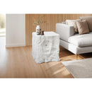  Monarch I 4111 25" Accent Table - White IMAGE 2